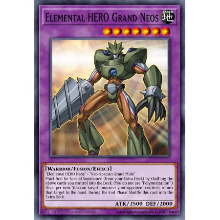Elemental HERO Grand Neos (Super Rare)