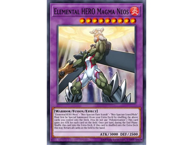 Elemental HERO Magma Neos (Super Rare)