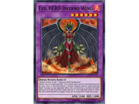 Evil HERO Inferno Wing (Super Rare)