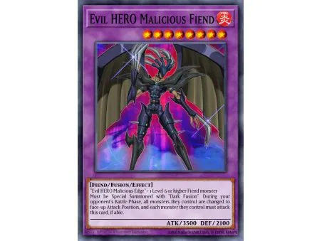 Evil HERO Malicious Fiend (Super Rare)