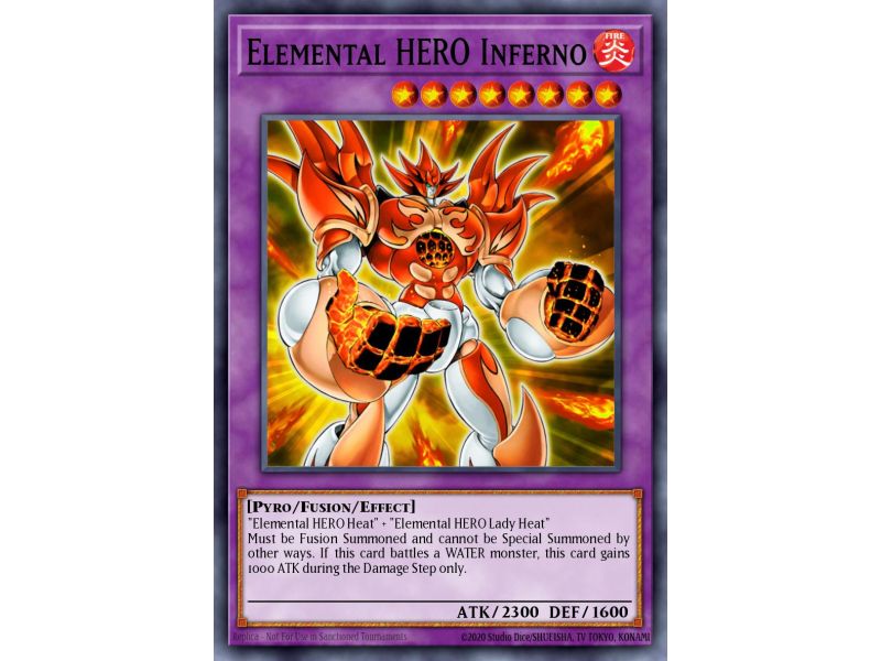 Elemental HERO Inferno (Super Rare)