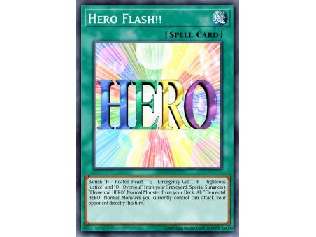 Hero Flash!! (Rare)