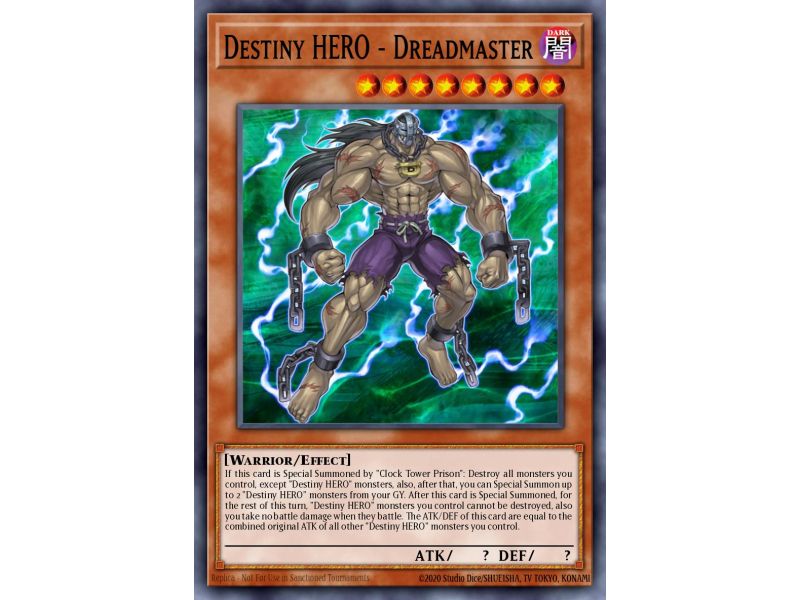 Destiny HERO - Dreadmaster (Super Rare)
