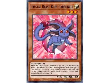 Crystal Beast Ruby Carbuncle (Common)