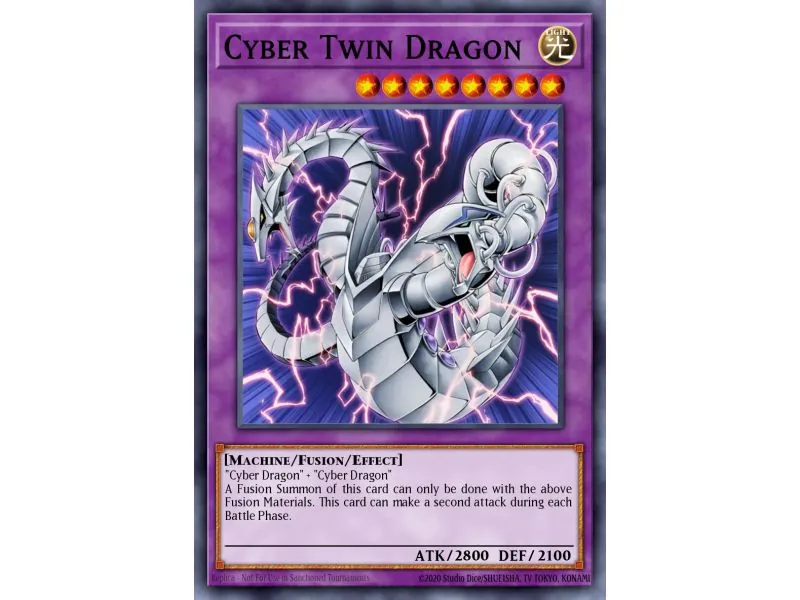 Cyber Twin Dragon (Secret Rare)