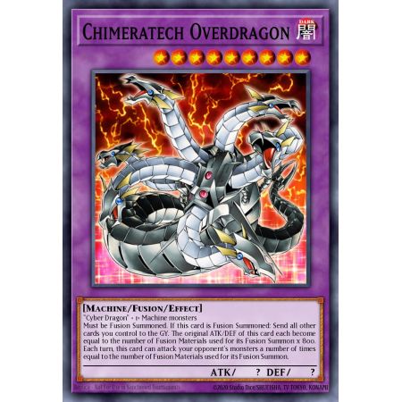 Chimeratech Overdragon (Secret Rare)