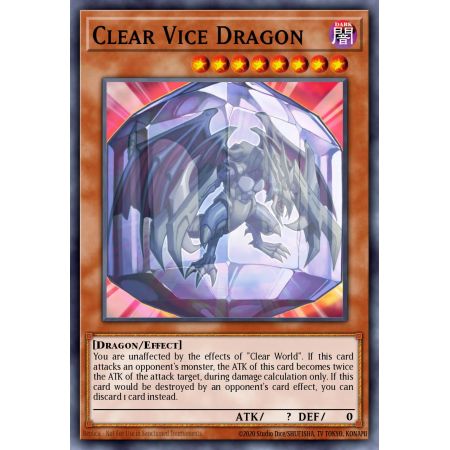 Clear Vice Dragon (Super Rare)