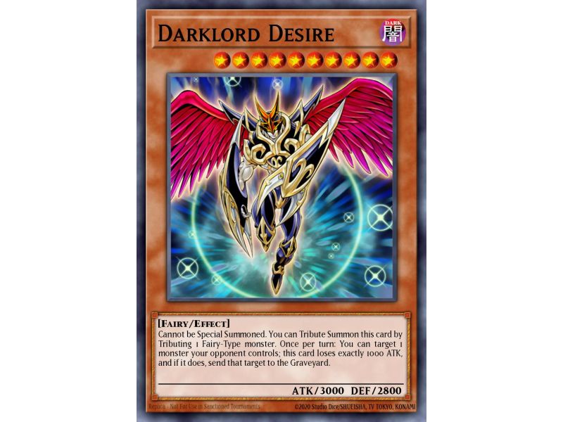 Darklord Desire (Super Rare)