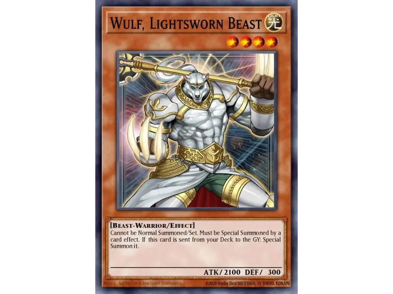 Wulf, Lightsworn Beast (Ultra Rare)