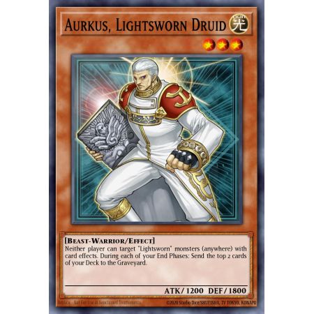 Aurkus, Lightsworn Druid (Ultra Rare)