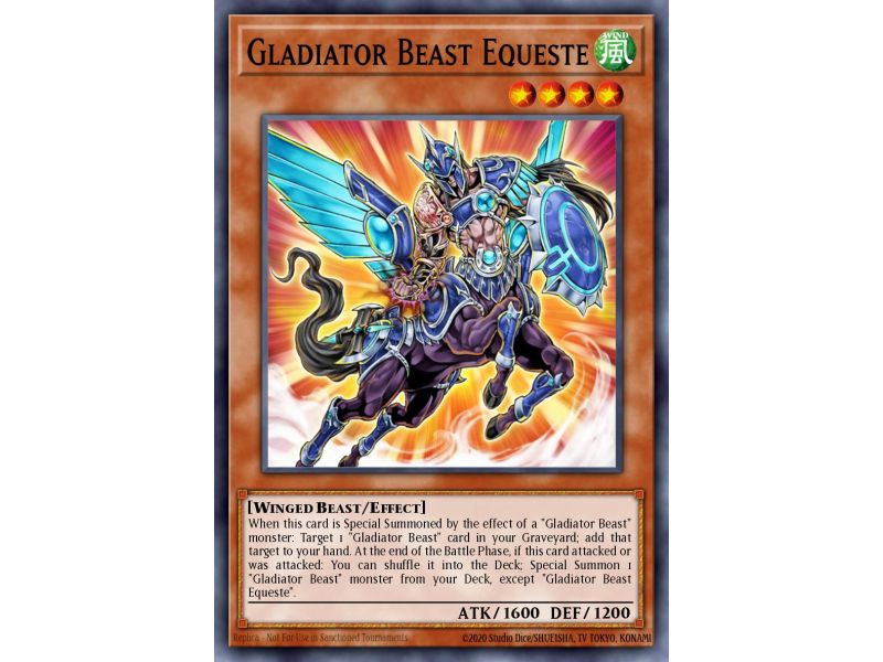 Gladiator Beast Equeste (Secret Rare)