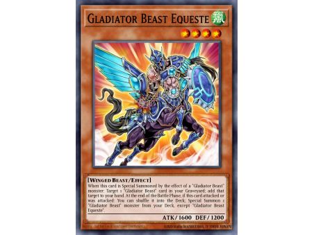 Gladiator Beast Equeste (Secret Rare)