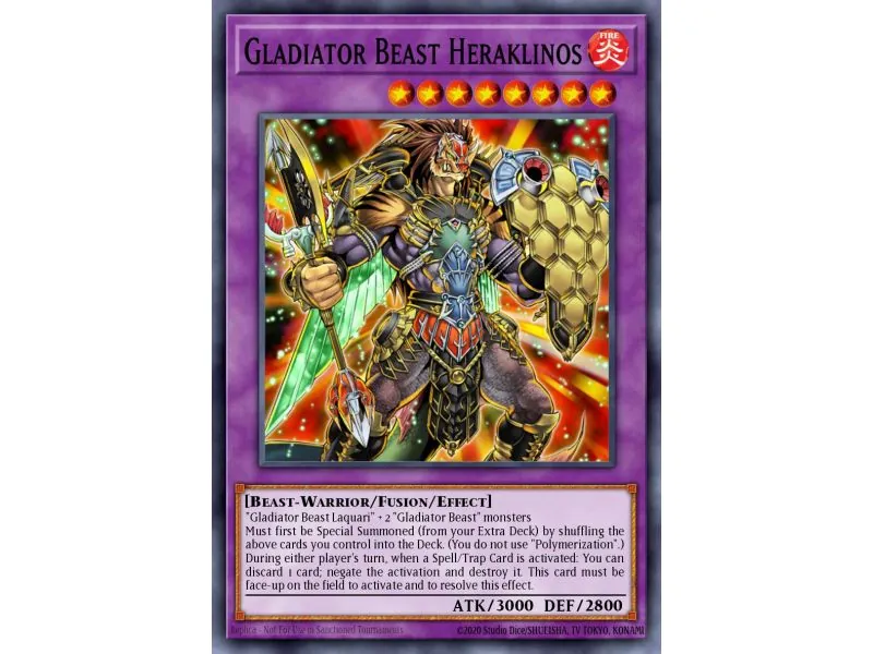 Gladiator Beast Heraklinos (Super Rare)