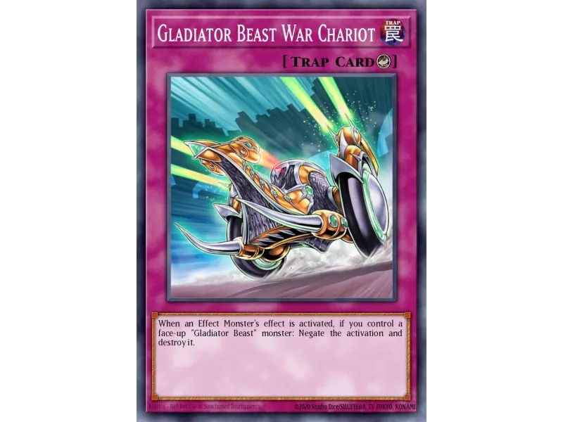 Gladiator Beast War Chariot (Secret Rare)