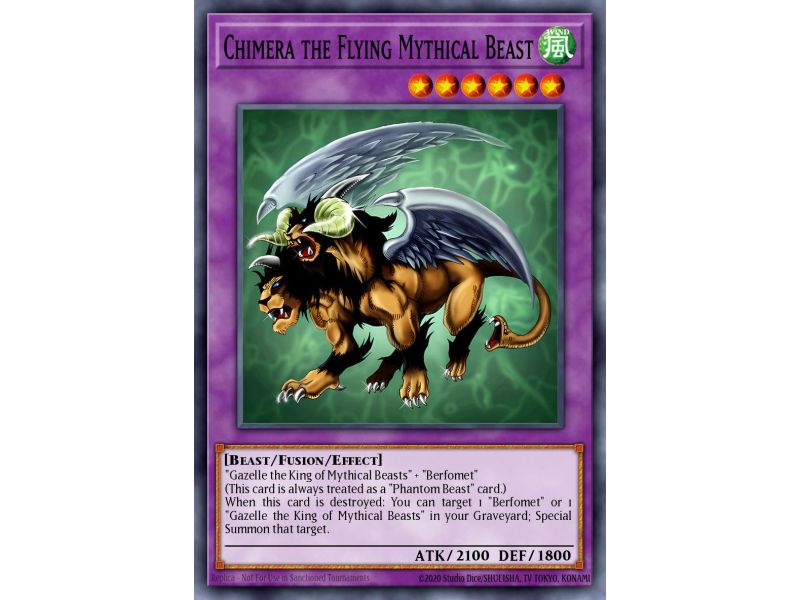 Chimera the Flying Mythical Beast (Super Rare)