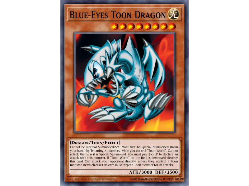 Blue-Eyes Toon Dragon (Rare)