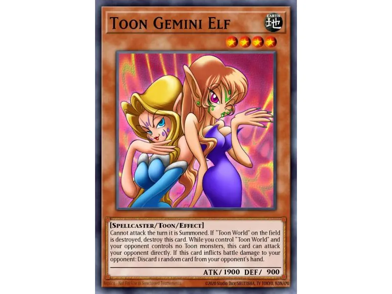 Toon Gemini Elf (Rare)