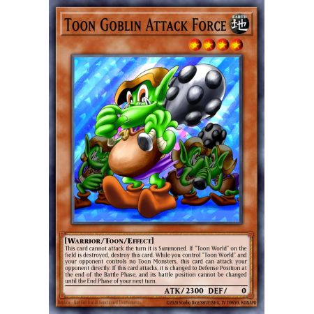 Toon Goblin Attack Force (Rare)