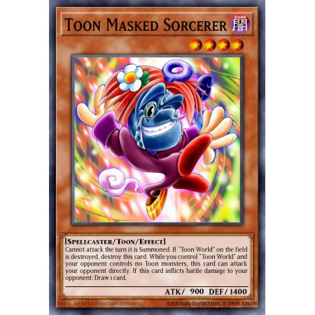 Toon Masked Sorcerer (Rare)