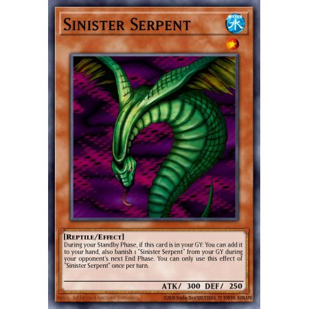 Sinister Serpent (Secret Rare)