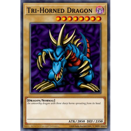Tri-Horned Dragon (Super Rare)