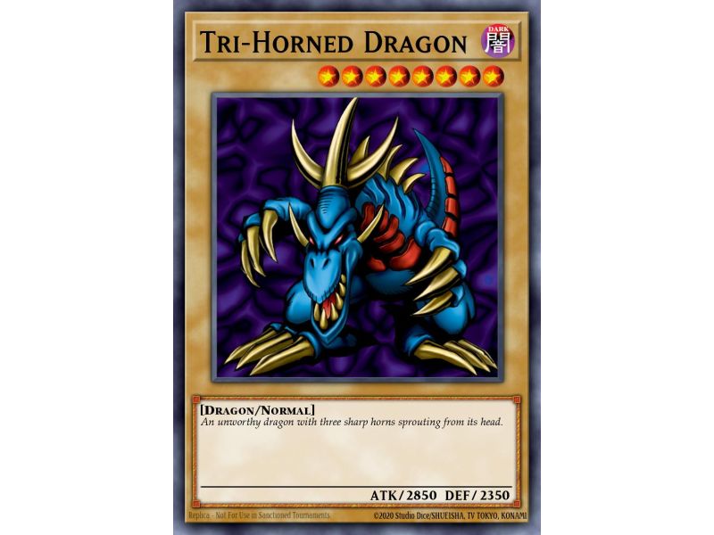 Tri-Horned Dragon (Super Rare)