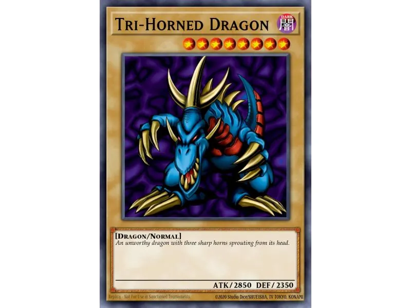 Tri-Horned Dragon (Super Rare)