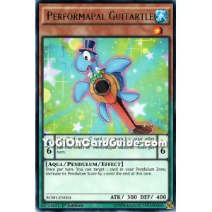 Performapal Guitartle (Rare)