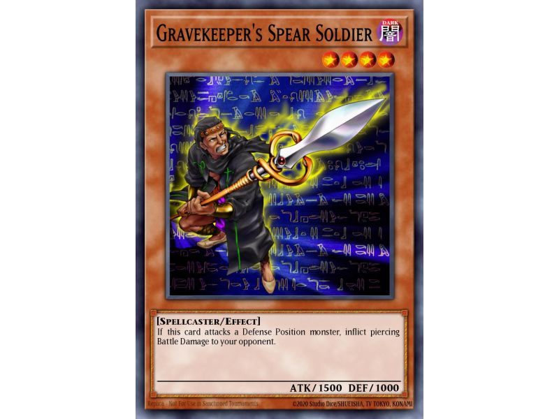 Gravekeeper's Spear Soldier (Ultra Rare)