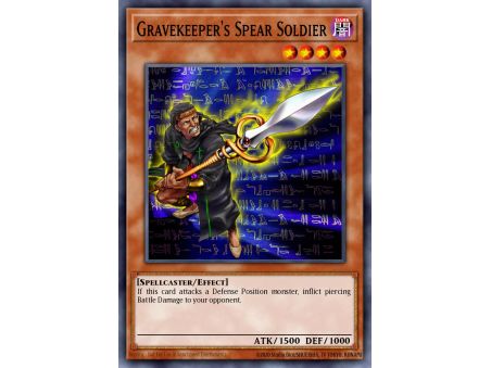 Gravekeeper's Spear Soldier (Ultra Rare)