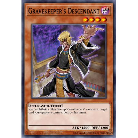 Gravekeeper's Descendant (Ultra Rare)