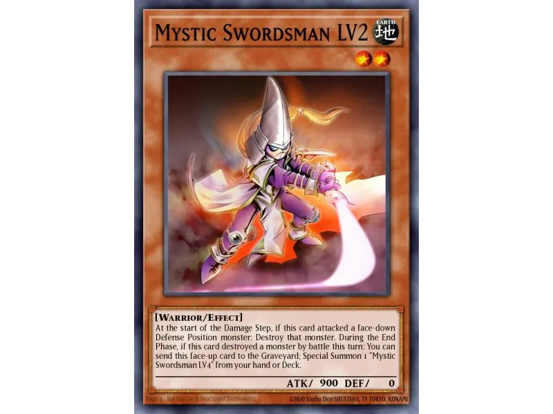 Mystic Swordsman LV2 (Common)