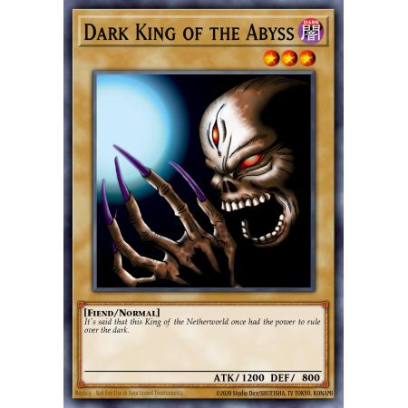 Dark King of the Abyss (Secret Rare)