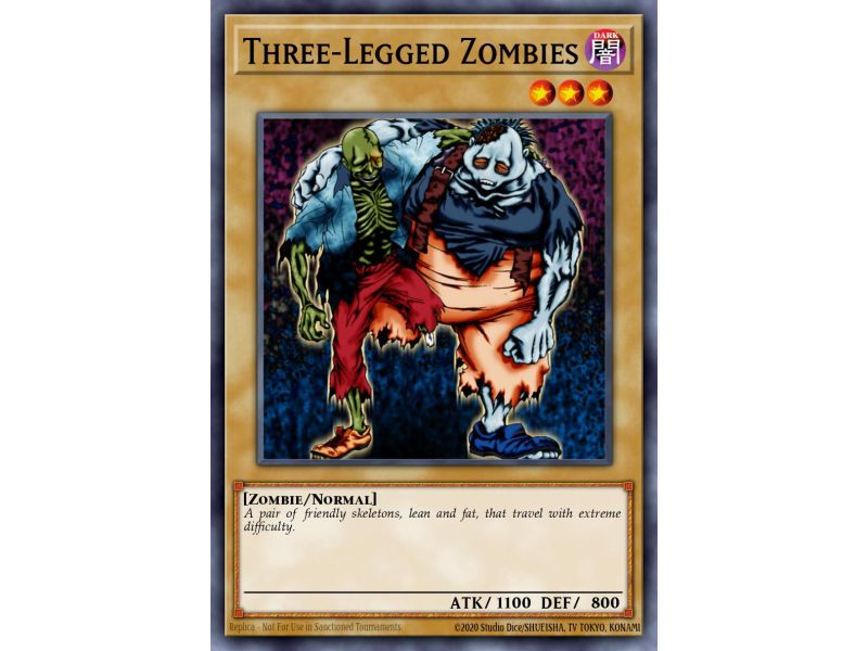 Three-Legged Zombies (Super Rare)