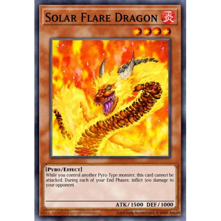 Solar Flare Dragon (Super Rare)