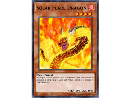 Solar Flare Dragon (Super Rare)