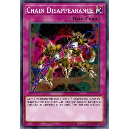 Chain Disappearance (Common)