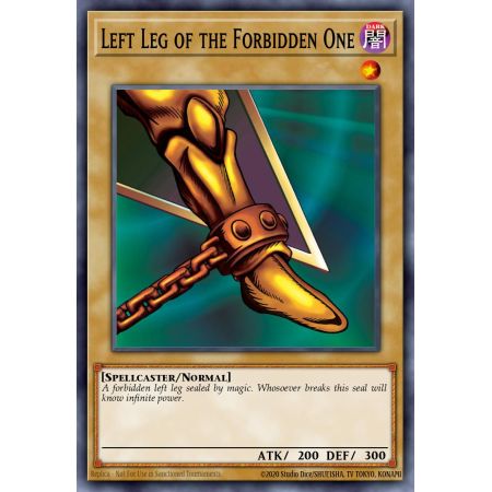 Left Leg of the Forbidden One (Secret Rare)