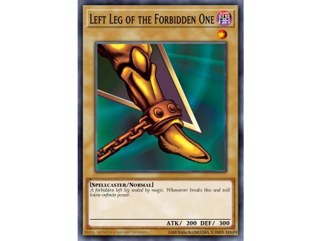 Left Leg of the Forbidden One (Secret Rare)