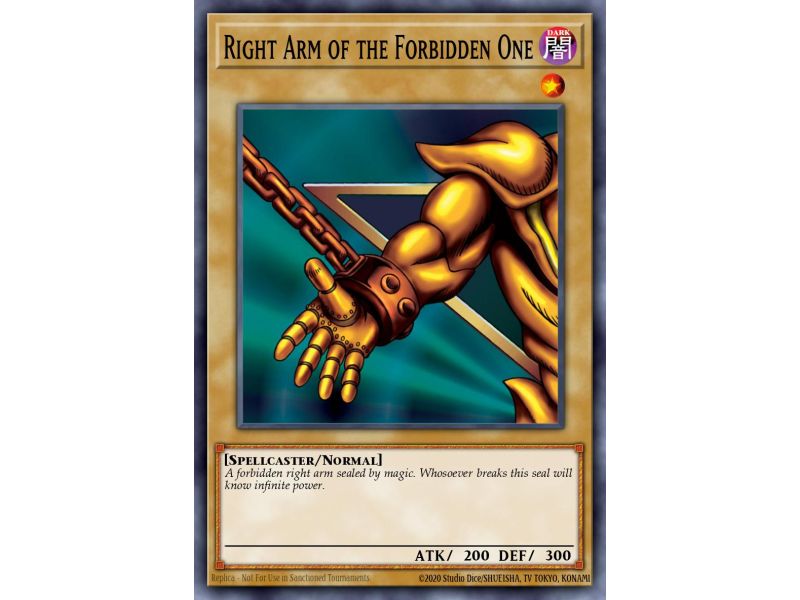 Right Arm of the Forbidden One (Secret Rare)