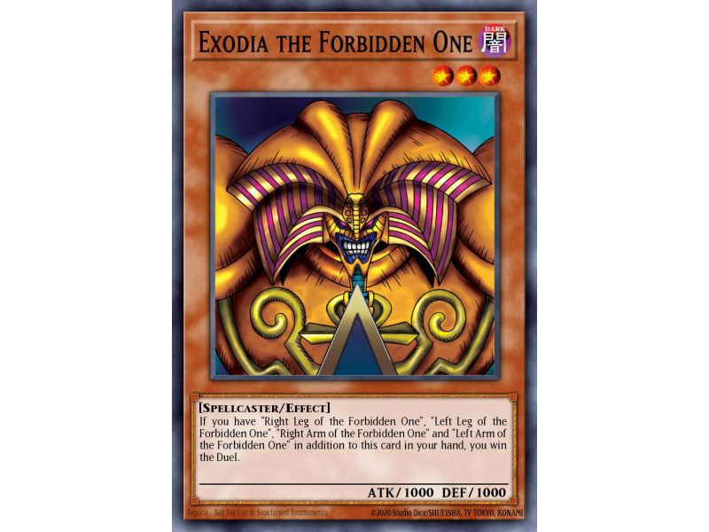 Exodia the Forbidden One (Secret Rare)