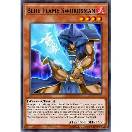 Blue Flame Swordsman (Ultra Rare)