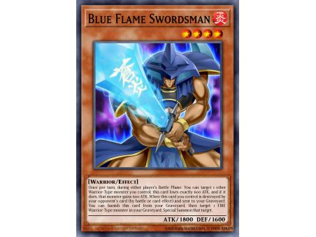 Blue Flame Swordsman (Ultra Rare)