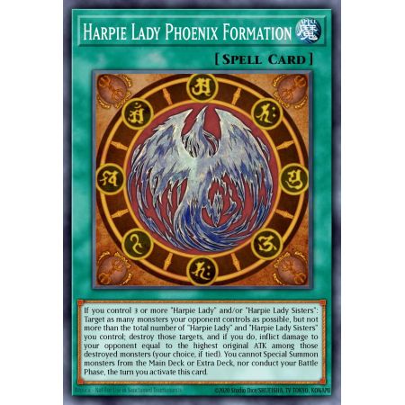 Harpie Lady Phoenix Formation (Ultra Rare)