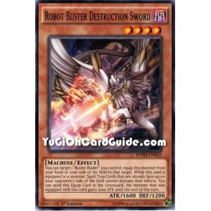 Robot Buster Destruction Sword (Common)