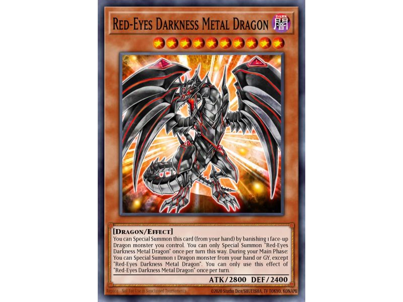 Red-Eyes Darkness Metal Dragon (Secret Rare)