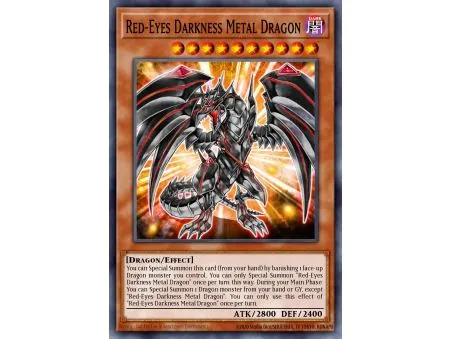 Red-Eyes Darkness Metal Dragon (Secret Rare)