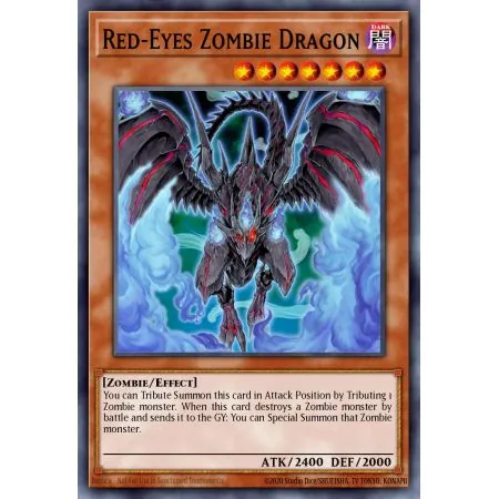 Red-Eyes Zombie Dragon (Rare)