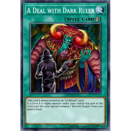 A Deal with Dark Ruler (Rare)