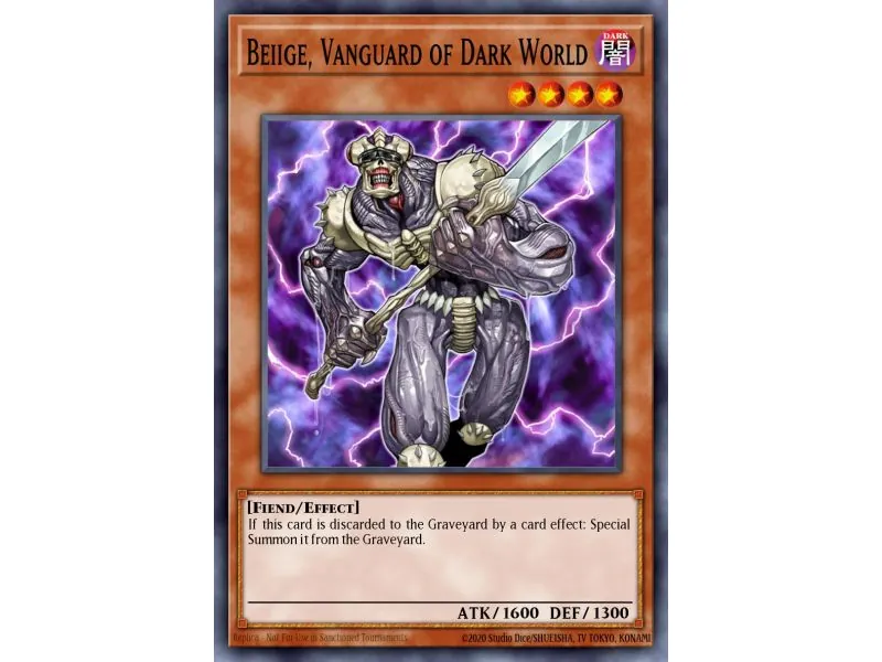 Beiige, Vanguard of Dark World (Ultra Rare)